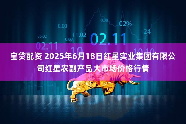 宝贷配资 2025年6月18日红星实业集团有限公司红星农副产品大市场价格行情