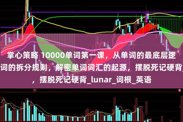 掌心策略 10000单词第一课，从单词的最底层逻辑开始，揭露长单词的拆分规则，解密单词词汇的起源，摆脱死记硬背_lunar_词根_英语