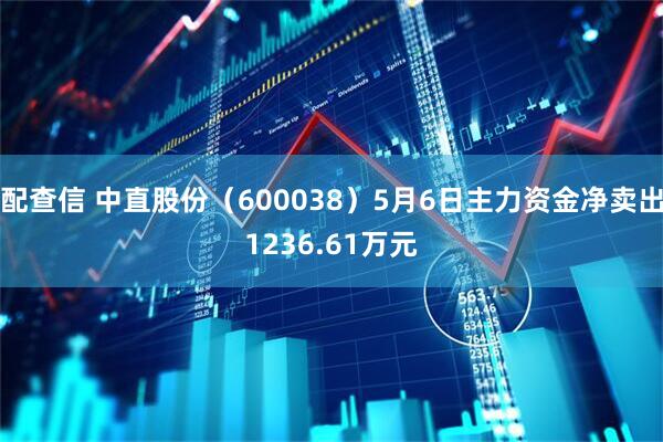 配查信 中直股份（600038）5月6日主力资金净卖出1236.61万元
