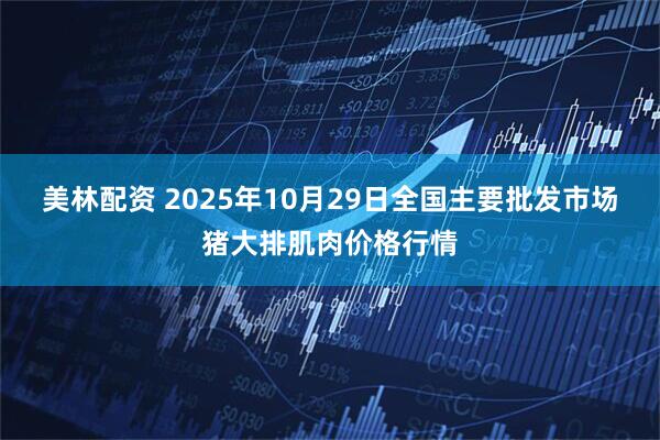 美林配资 2025年10月29日全国主要批发市场猪大排肌肉价格行情